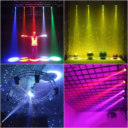 Foco Bola Espejo Disco Rgbw Con Dmx/ Lightsolution