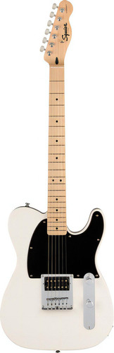 Guitarra Electrica Squier By Fender Sonic Esquire H Material Del Diapasón Arce Orientación De La Mano Diestro Color Blanco Ártico