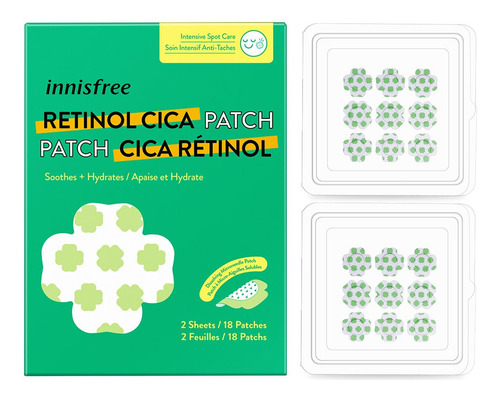 Innisfree Retinol Cica Focus Patch: Disolver Microagujas, C.