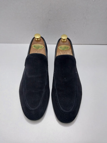 Zapatos Loafer En Gamuza Marca Zara.