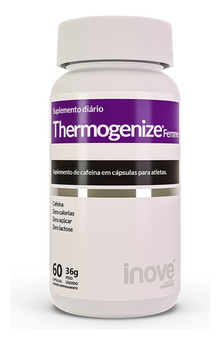 Thermogenize Femme - 60 Capsulas - Inove Nutrition Sabor Without flavor