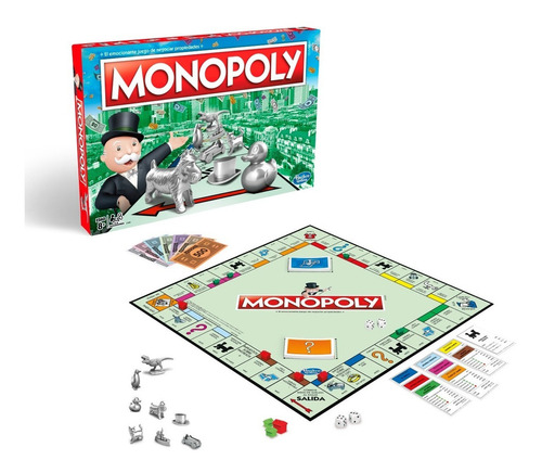 Juego De Mesa Hasbro Gaming Monopoly Clásico