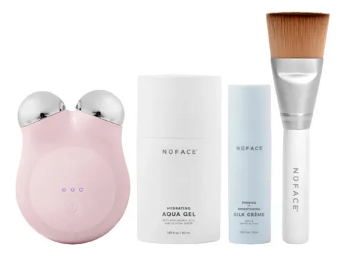 Nuface Mini Tonificante Limpiador Facial Con Microcorrientes