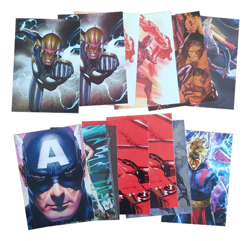 Cards Marvel 80 Años X 2