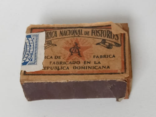 Antigua Caja De Fósforos R.dominicana