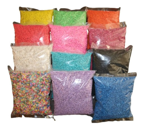 Imagen 1 de 2 de Piedritas Decorativas Cactus 5 Bolsas De 1/2kg Promo