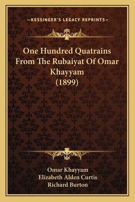 Libro One Hundred Quatrains From The Rubaiyat Of Omar Kha...