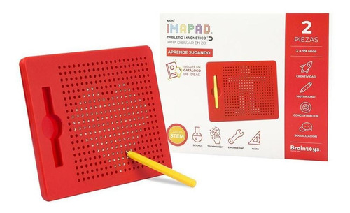 Juguetes Educativos Brain Toys Imapad Mini Rojo