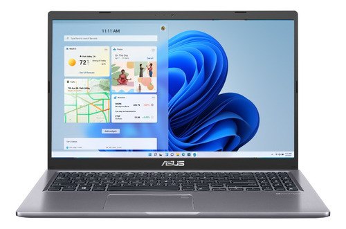 Notebook Asus X515ea Intel Core I7 1165g7 512gb 8gb 15,6 Fhd Cor cinza ardósia