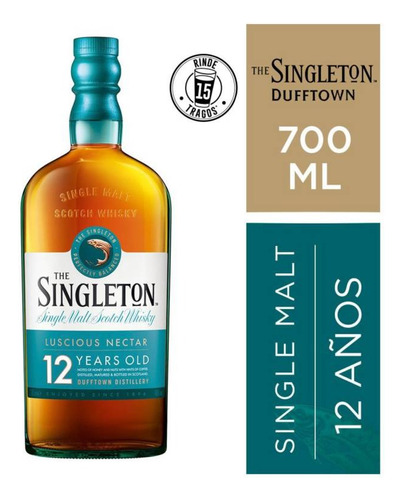 Singleton Malt 12años Dos Vasos - mL a $299