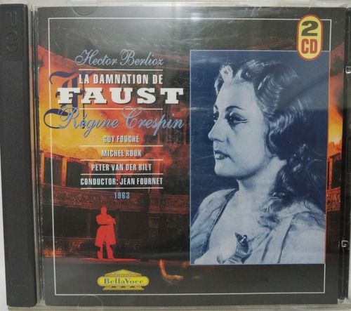 Hector Berlioz La Damnation De Faust Doble Cd