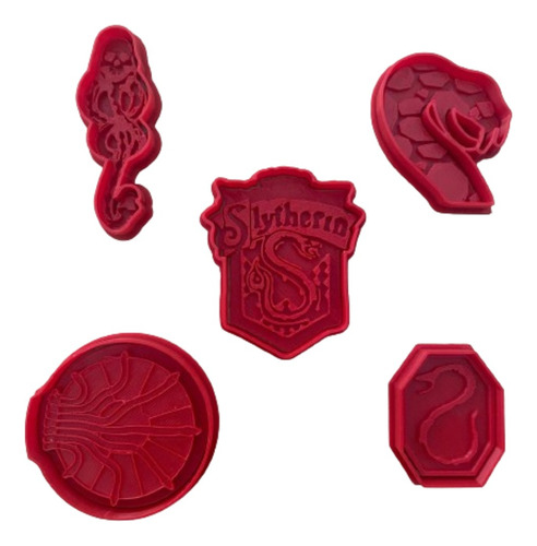 Cortadores De Galleta Tipo Slytherin Harry Potter