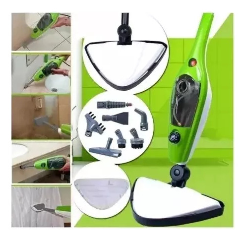 Mopa A Vapor Multifuncional 10 En 1 + Accesorios Limpieza