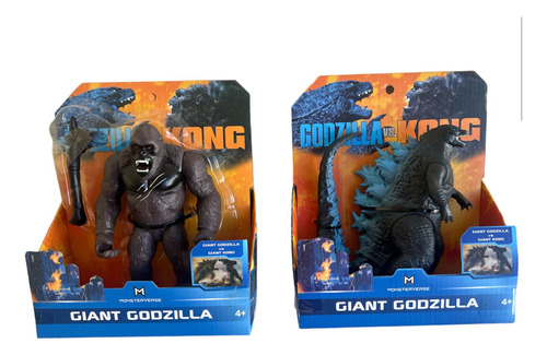 Muñecos Godzilla O King Kong Articulados X1 Unidad