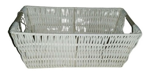 Cesto Rectangular Blanco