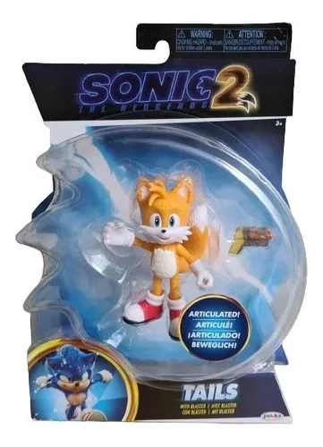 Boneco Colecionável 6cm Sonic The Hedgehog - Tails