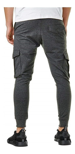 Gym Pants Jogger Entubado Slim Fit Deportivo Casual Hombre