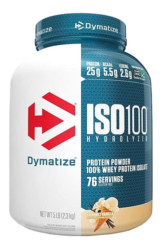 Iso 100 5 Libras Proteína Dymati - Unidad a $449900