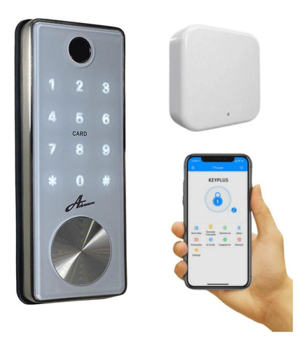 Fechadura Eletronica Inteligente Milre 8600 Smart Com Wifi