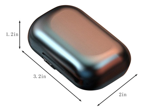 Mini Auricular Bluetooth 5.3 Con Pantalla Digital Led Inteli