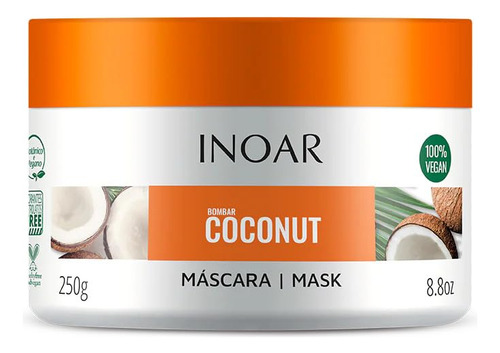 Inoar - Mascarilla Capilar De Acondicionamiento Profundo Coc