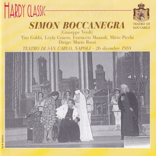 Verdi - Simon Boccanegra - Gobbi Gencer Rossi - 2 Cds.