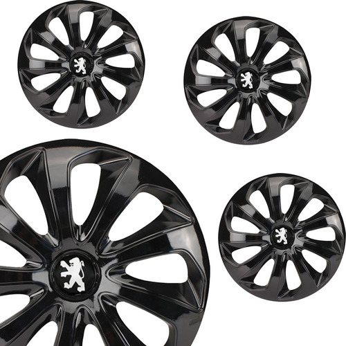 Imagem 3 de 4 de Jogo 4 Carlotas Velox Aro 14 Peugeot 206 207 208