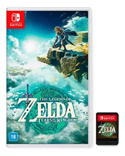 Jogo Nintendo Switch Zelda Tears Of The Kingdom Mídia Física