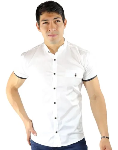 Camisa Blanca Con Dorado Para Caballero MercadoLibre