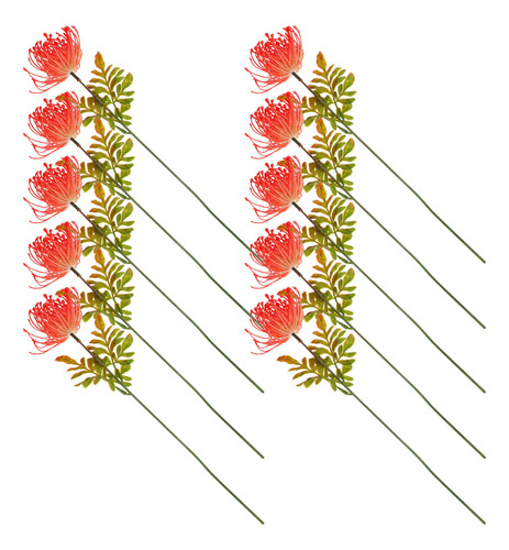 10 Unidades De Tallos De Flores Artificiales, Tallos De Flor