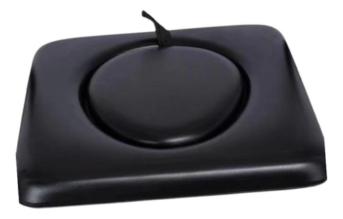 Pu Commode Almohadilla De Asiento De Agujero Redondo