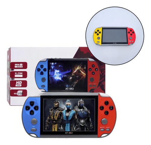 Gamepad Portátil Retro 4.3 Polegadas Altomex AT-583