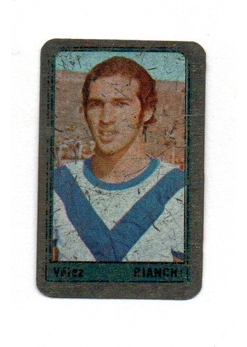 Figurita Super Chapitas Futbol Velez Bianchi