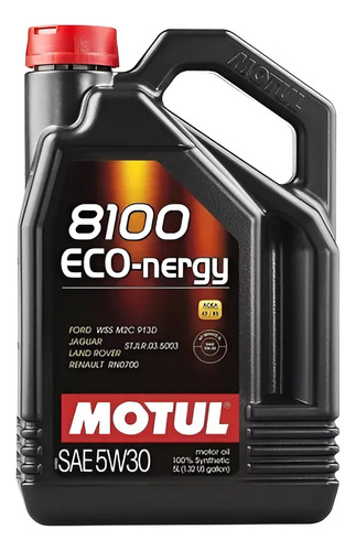 Aceite Motul 5w30 8100 Eco-energy