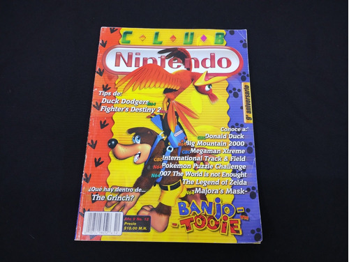 Revista Club Nintendo Año9 #12 Banjo Tooie Dic 2000 Original