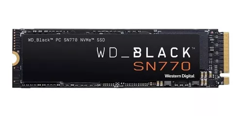 WD_BLACK SN770 WDS250G3X0E - SSD - 250 Go - PCIe 4.0 x4 (NVMe