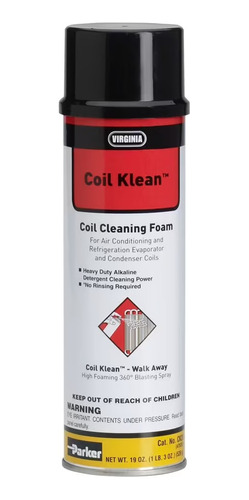Limpiador Alcalino Coil Klean Para Evaporadora Condensadora