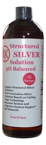 Solución De Plata Estructurada, 473ml,