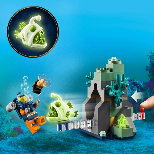 Lego City Oceans 60264 Submarino De Exploración 286 Pzs