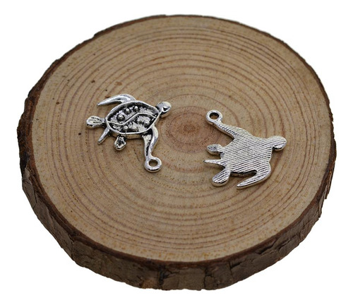 Accesorio Para Hacer Joyas Con Forma De Tortuga 2 Piezas