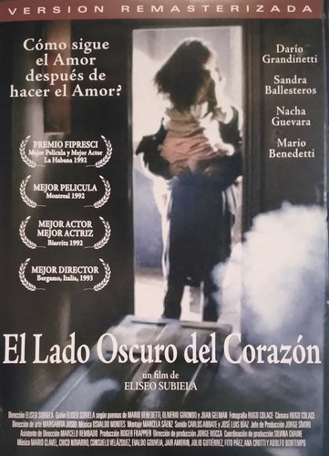 Pelicula El Lado Oscuro Del Corazon Dvd Original Cinehome 