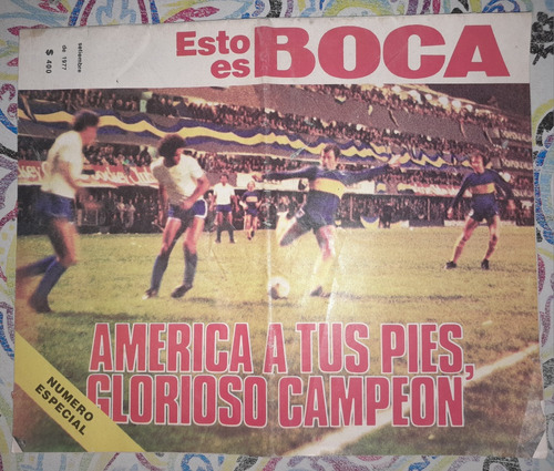 Revistas Esto Es Bocacampeon De America 1977metropoli 1976