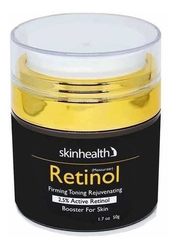 Creme Facial Retinol 2.5% Skin Health Tratamento Anti Idade