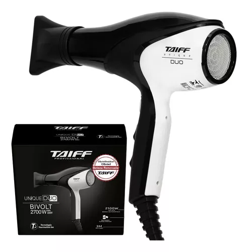 Secador para Cabeleireiro Unique DUO 2700W - Taiff Taiff Secadores, Chapas  e Termocera Rekint's Cosméticos Excelência em Móveis para Salão Design e  Conforto Inigualáveis, Cosméticos e Produtos de Beleza