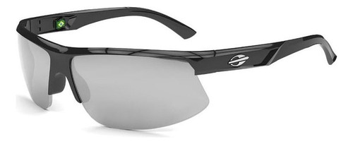 Oculos Sol Mormaii Thunder 2 M0085a0209 Preto Brilho Cinza Cor da lente cinza flash Desenho Solar