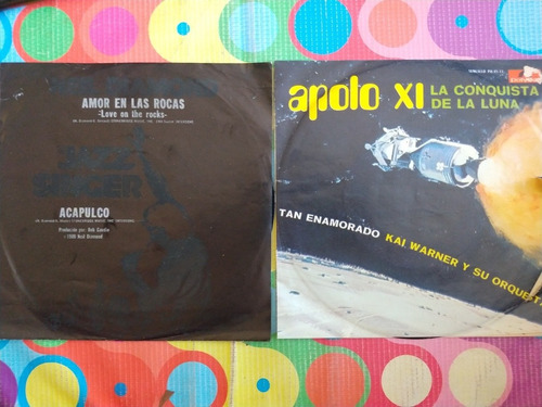 Amor En Las Rocas Lp 45 Apolo Xi Soundtrack Kai Warner 