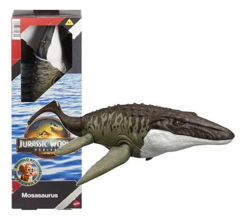 Jurassic World Mosassauro Mosasaur 30cm - Mattel | MercadoLivre