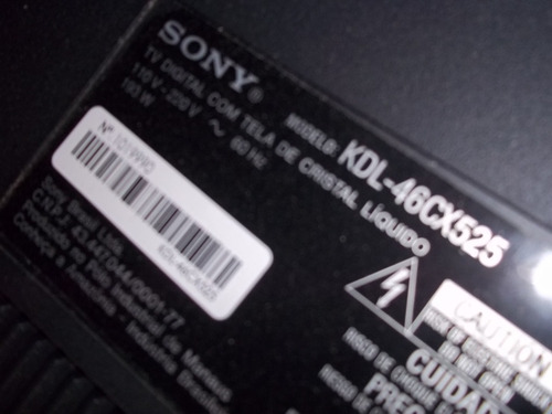 Kit Lampadas Tv Lcd Sony Kdl-46cx525