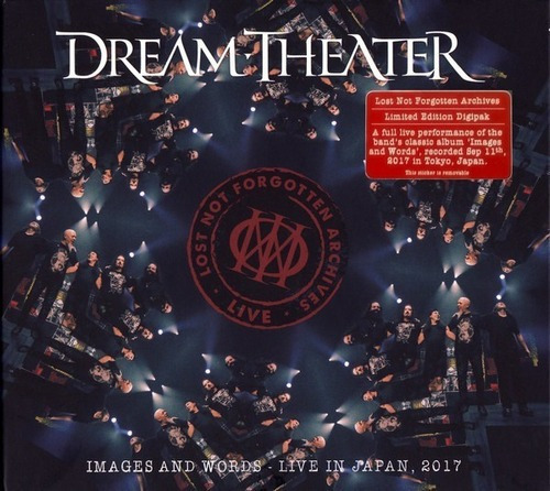 Dream Theater Images & Words Live In Japan Cd Nuevo Imp&-.