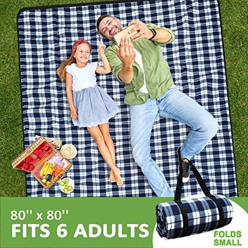 Manta Picnic Hivernou Impermeable Plegable 3 Capa